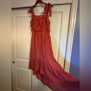 Luxology Medium Orange Maxi Dress